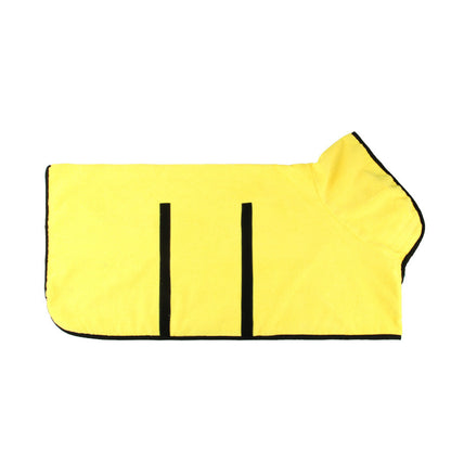 Peignoir Séchage Rapide pour Chien – Microfibre Ultra-Absorbante