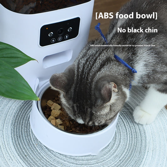 Distributeur Automatique Intelligent 5L pour Chiens et Chats – Bol Simple ou Double