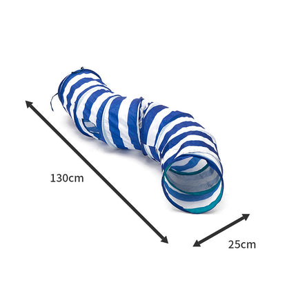 Nid Tunnel Donut pour Chat – Labyrinthe Toutes Saisons, 12 Coloris