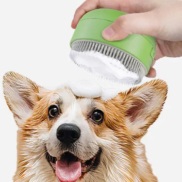 Peigne Spray Électrique 2-en-1 pour Chat & Chien — Massage & Vaporisation