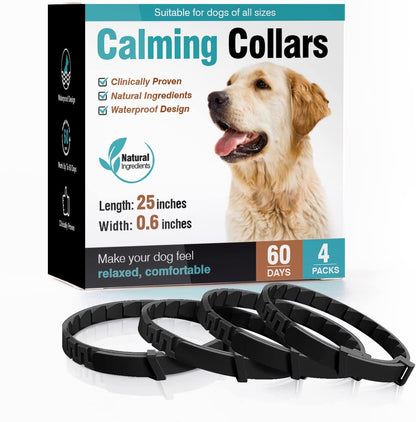 Lot de Colliers Apaisants pour Chat et Chien — Pack de 3 ou 4