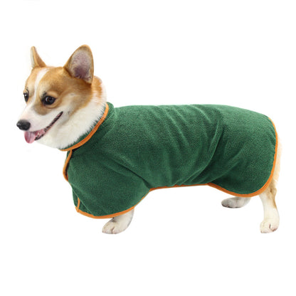Peignoir Séchage Rapide pour Chien – Microfibre Ultra-Absorbante