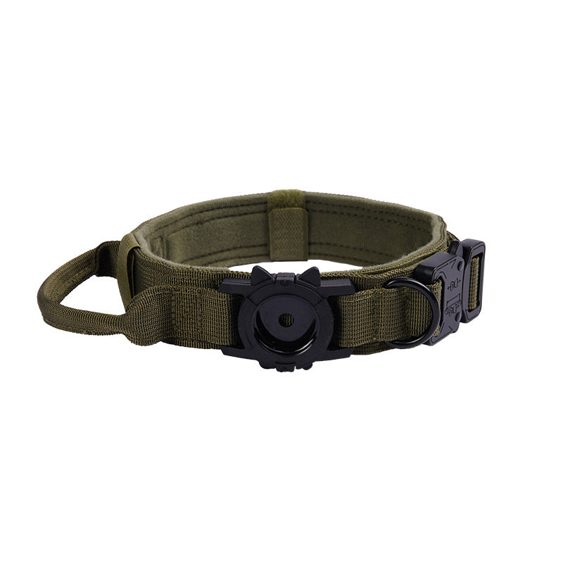 Collier Tactique en Denim pour Chien — Style Robuste & Original