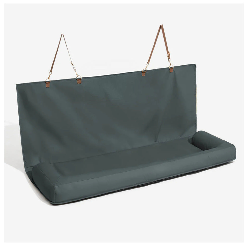 Coussin Voiture Lavable & Détachable pour Chien — Place Simple ou Banquette