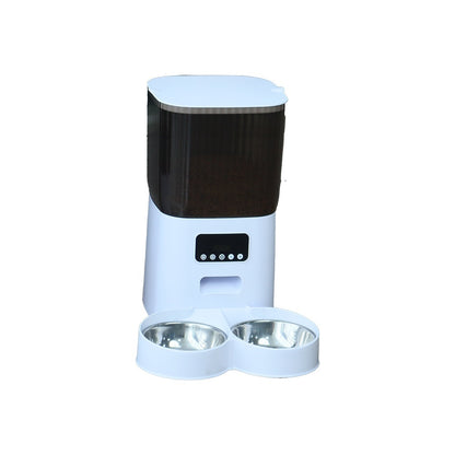 Distributeur Automatique Intelligent 5L pour Chiens et Chats – Bol Simple ou Double