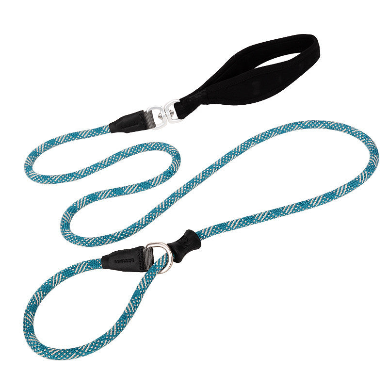 Laisse Nylon Uni Anti-Explosion pour Chien — 9 Couleurs | M & L