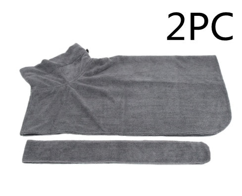 Peignoir Séchage Rapide pour Chien – Microfibre Ultra-Absorbante