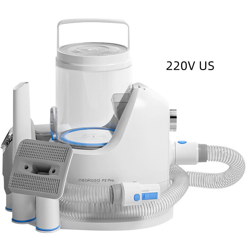 Tondeuse Aspirateur 2-en-1 pour Chien — Kit Toilettage Complet
