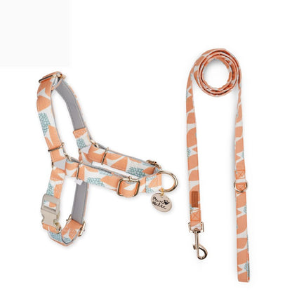 Harnais Poitrine Anti-Traction Outdoor pour Chien — S, M & L | Motifs Nature
