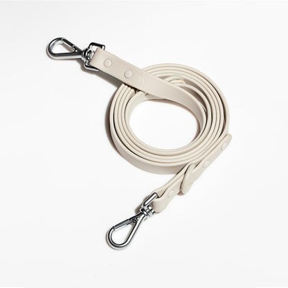 Laisse Imperméable Macaron pour Chien — Nylon Enduit Élastique