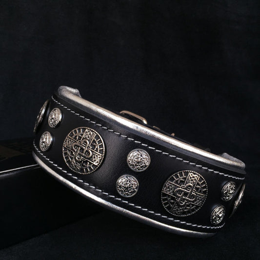 Collier "Hektor" — Cuir Robuste pour Chien Puissant