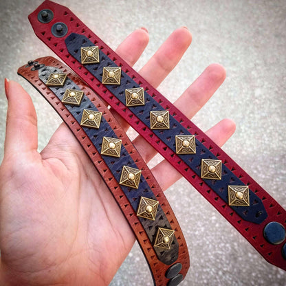 Bracelet "Balteus" — Cuir Cobra pour Propriétaire de Chien
