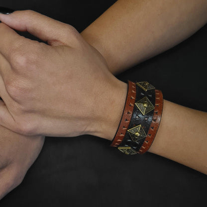 Bracelet "Balteus" — Cuir Cobra pour Propriétaire de Chien